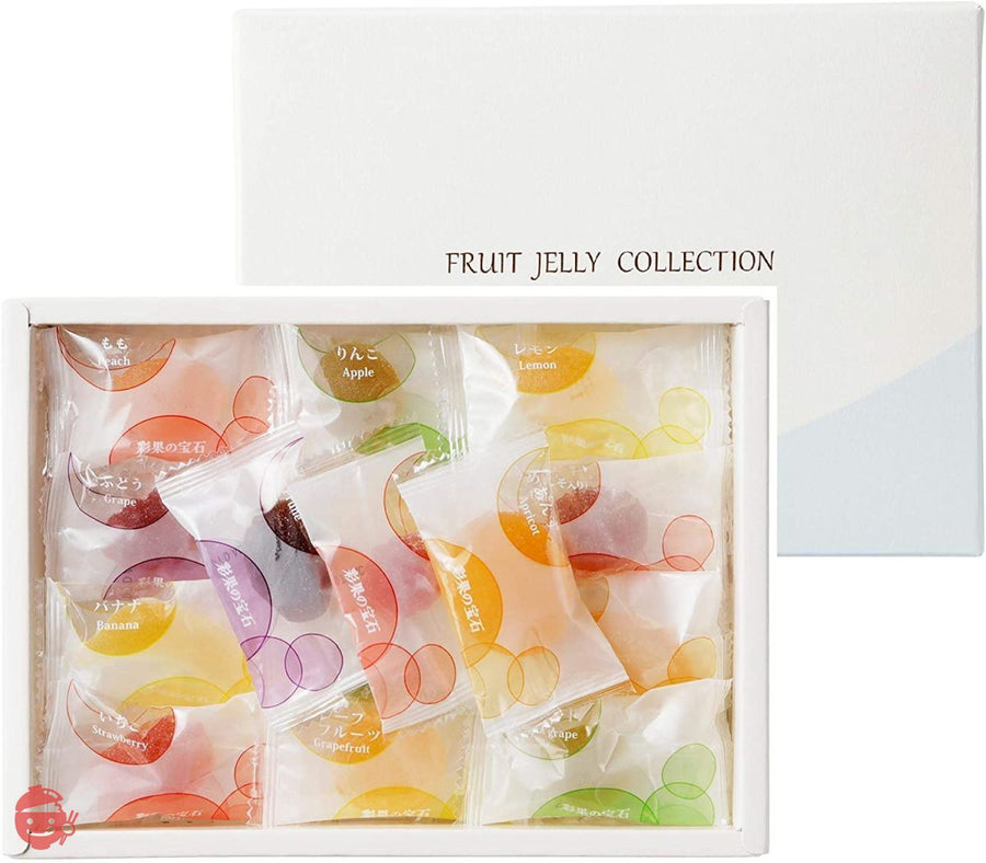 彩果の宝石 フルーツゼリーコレクション1箱（15種類25個入り）の画像