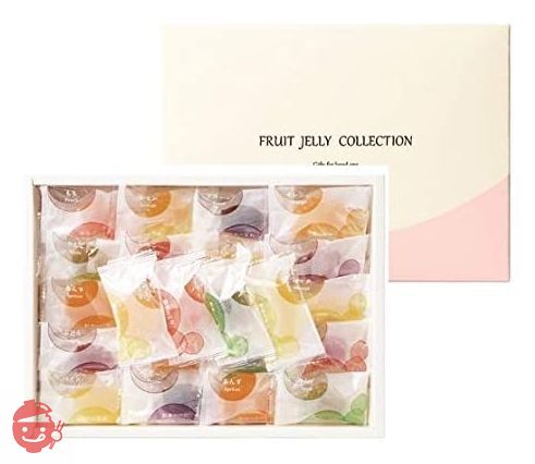 彩果の宝石 フルーツゼリーコレクション1箱（15種50個入り）の画像