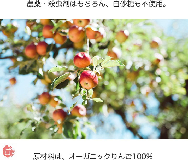 <すりおろしリンゴ>有機りんご100%オーガニックアップルソース(化学調味料無添加 砂糖不使用 天然 香料不使用)ブラウンシュガーファーストの画像