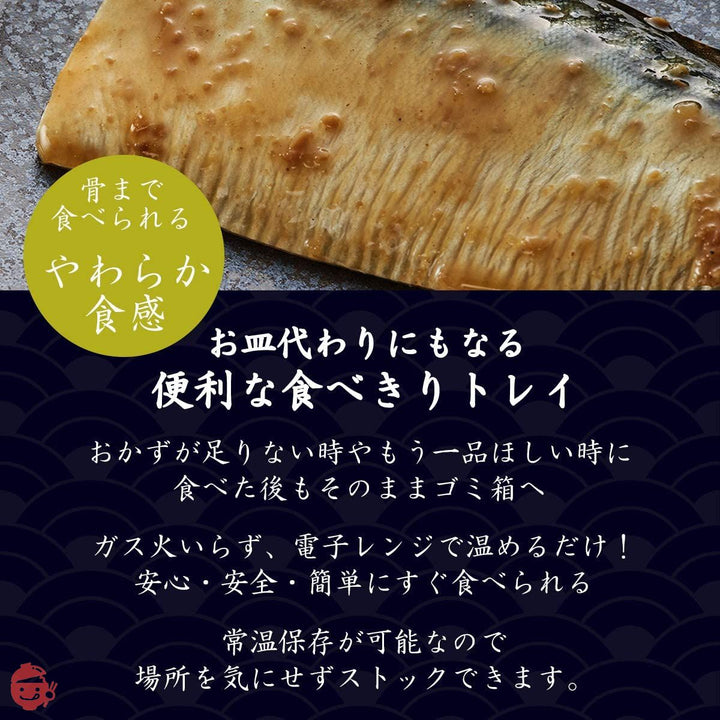 レトルト食品 惣菜 おかず 魚 鯖 塩焼き 味噌煮 2種8食 詰め合わせ 国産乾燥野菜 セット YSフーズ 常温保存の画像