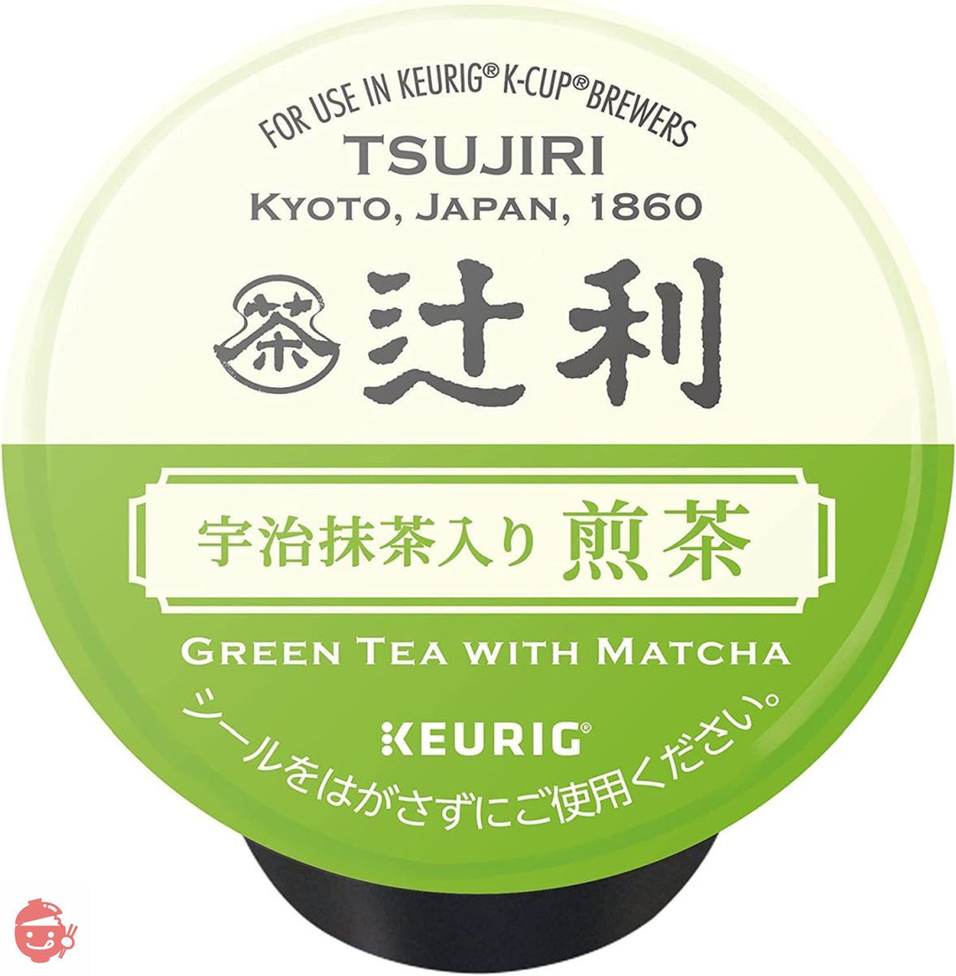 KEURIG キューリグ K-CUP 辻利 宇治抹茶入り煎茶 24杯 (3 g ×12個× 2箱セット) GREEN TEA WITH MATCHAの画像