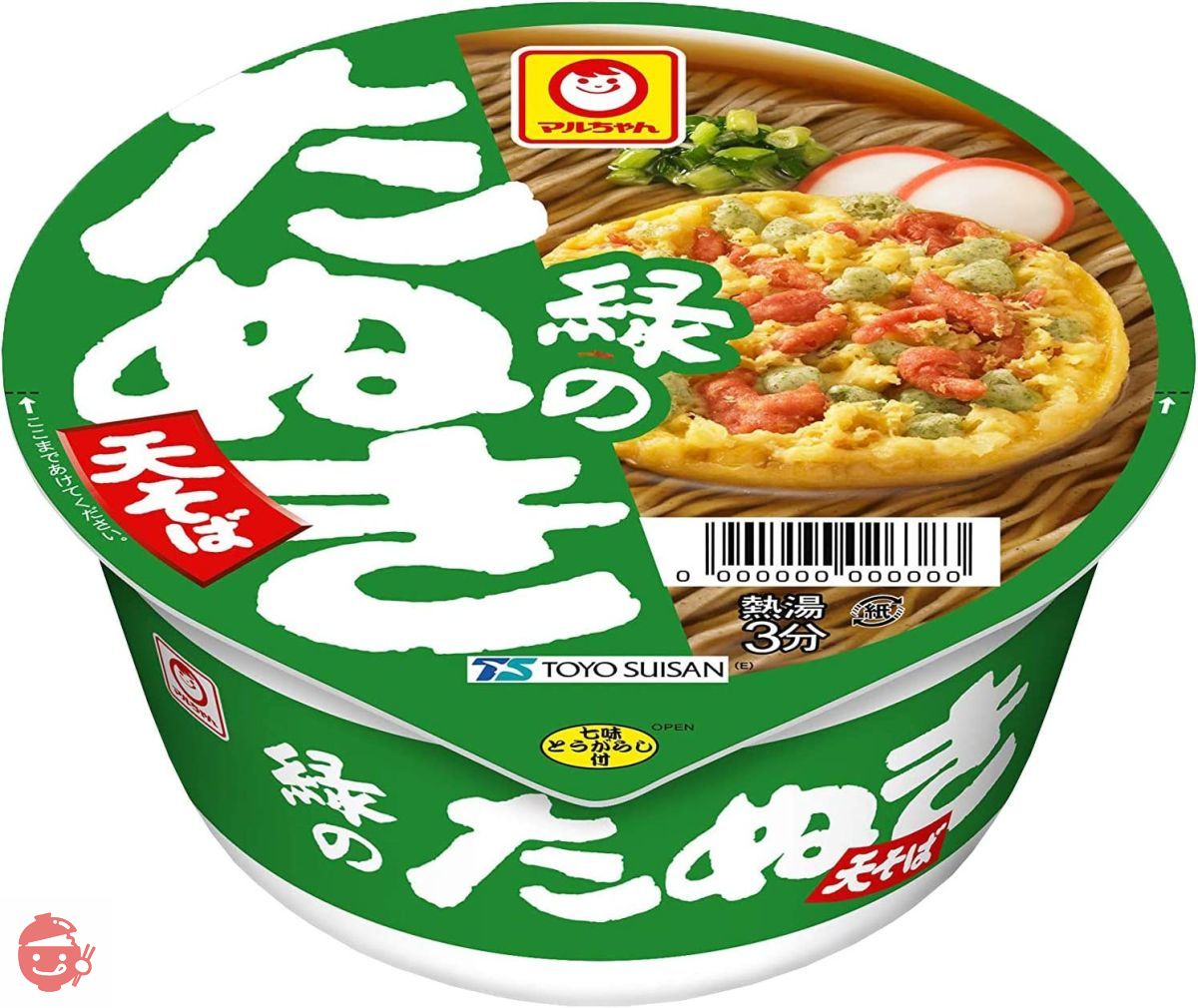 まる-CHAN  Maru-chan Japanese-style noodle 3 types assortment (6 red kitsune