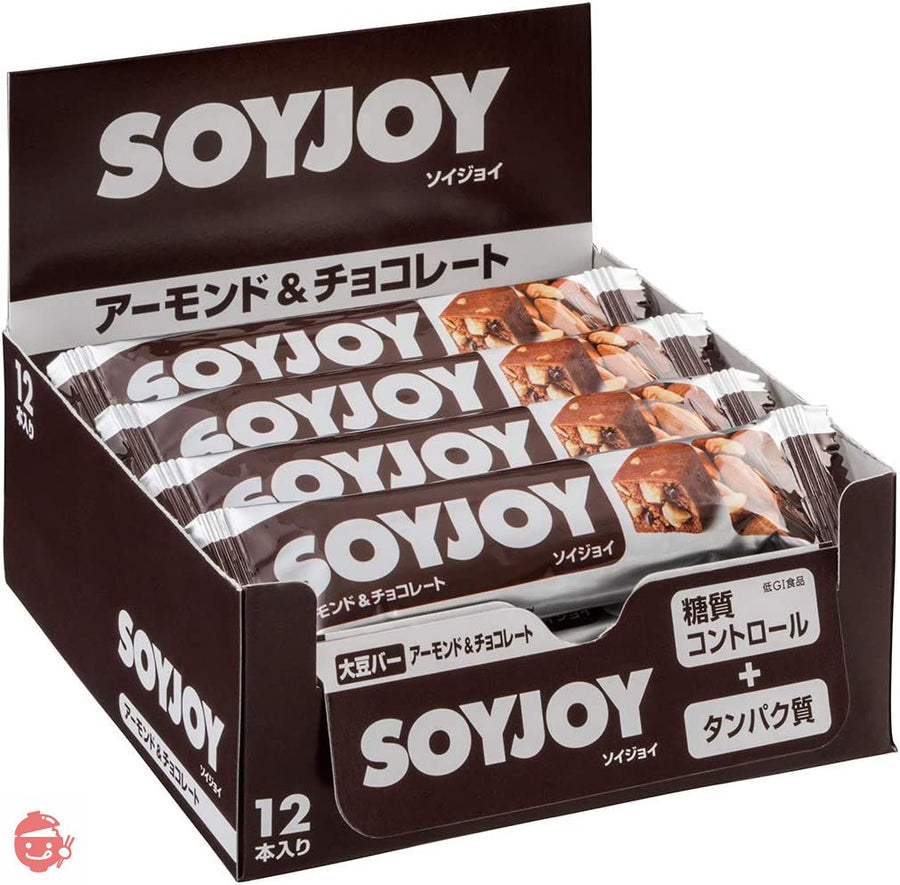 大塚製薬 ソイジョイ アーモンド&チョコレート 30g ×24個の画像