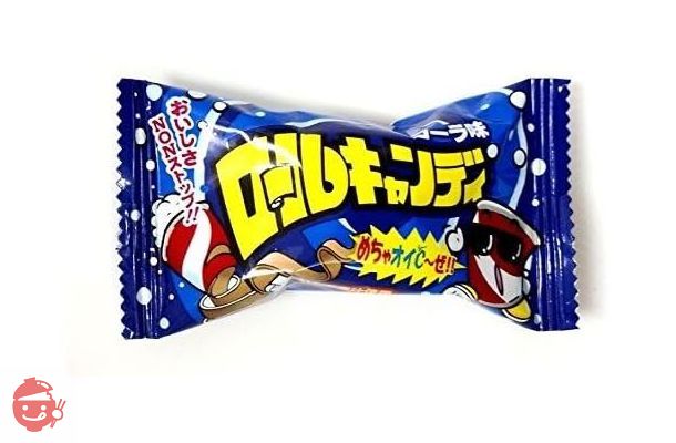 やおきん ロールキャンディ コーラ味 20g×24袋の画像