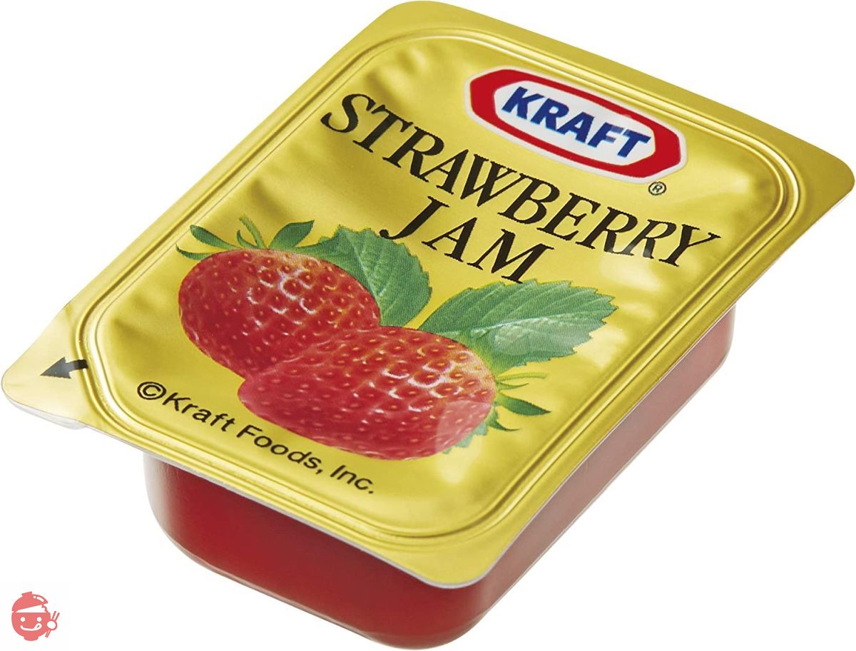 Kraft Strawberry Jam 14g [Strawberry Jam Strawberry Jam Subdivided Single  Use Individual Packaging] x 50