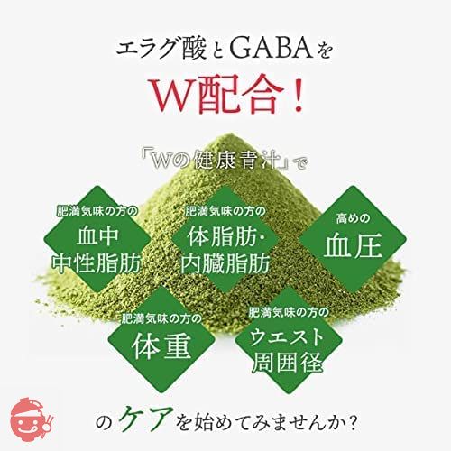 新日本製薬 Wの健康青汁 乳酸菌 国産 粉末 [機能性表示食品]の画像