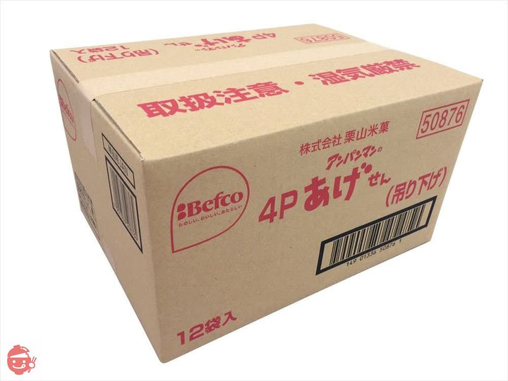 栗山米菓 4Pアンパンマンのあげせん 60g×12袋の画像