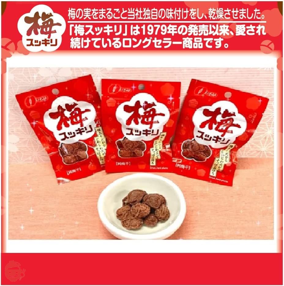 なとり 梅スッキリチャック付 14g×10袋の画像