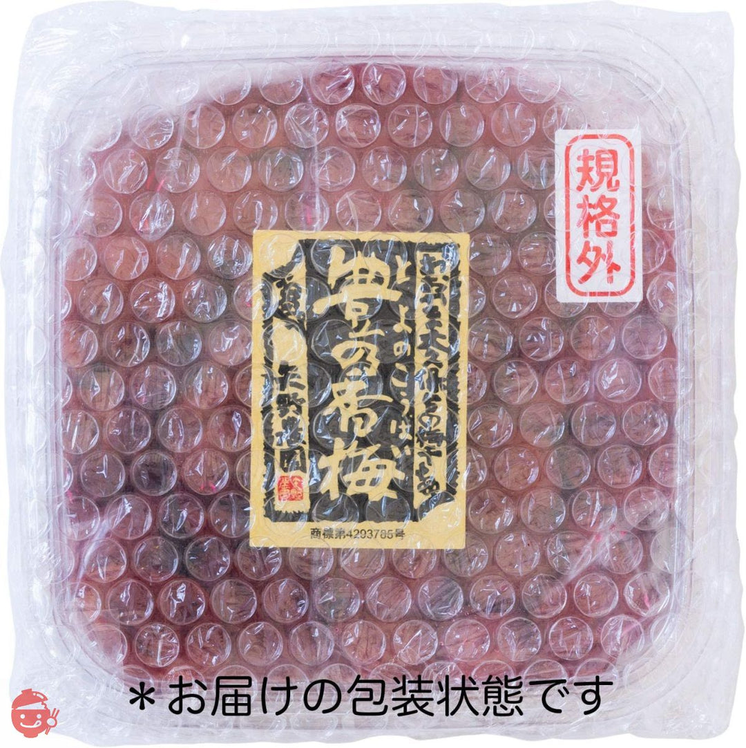 ［訳あり］ 豊の香梅 規格外 梅干し500g 梅 紫蘇 塩だけで漬け込んだ梅干し 大分県大山町産 / 無添加 / 天然塩の画像