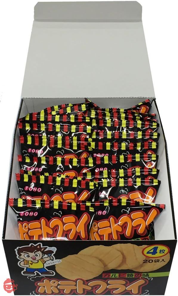 東豊製菓 ポテトフライ カルビ焼 11g×20袋の画像