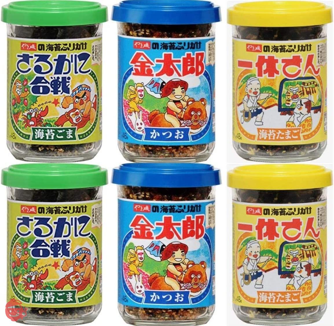Set item] Yamaiso Nori Sprinkle Monkey Battle <Nori Sesame&gt