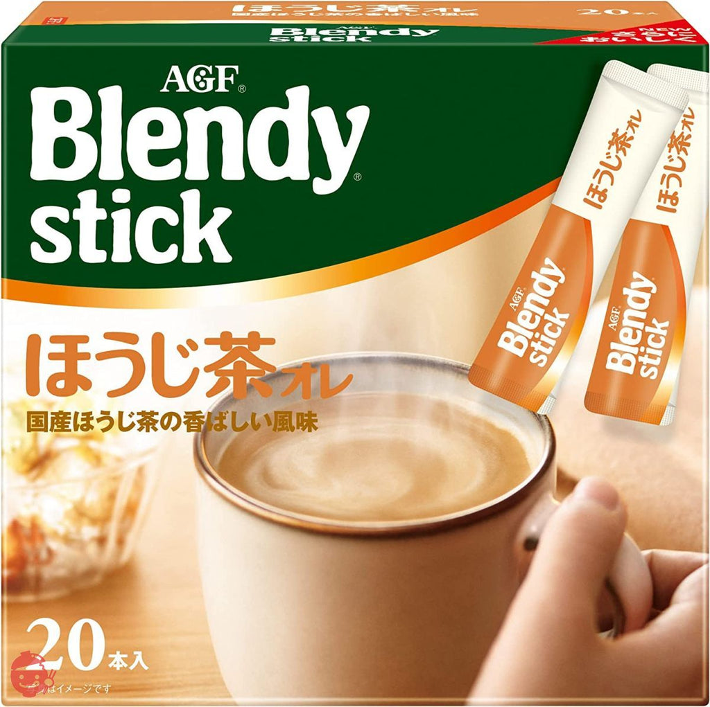 AGF ブレンディ スティック ほうじ茶オレ 20本 【 ほうじ茶 粉末