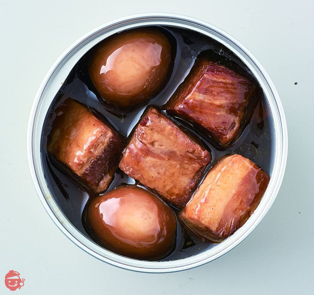 明治屋 おいしい缶詰 豚肉の黒酢角煮(うずら卵入り)75g×2個の画像