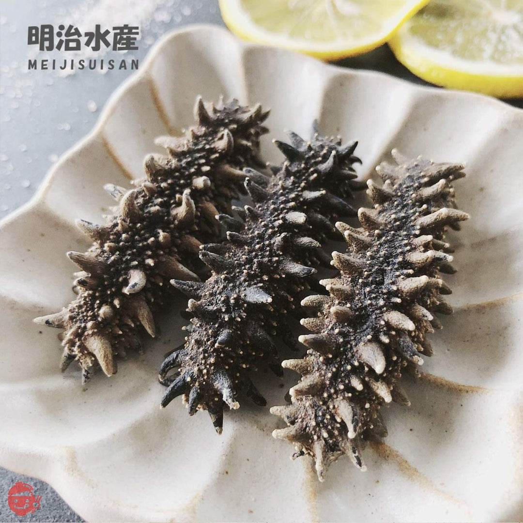 【北海道産】 乾燥なまこ 天然 厳選A級品 100g 明治水産 M (約14個/6-8.9g)の画像