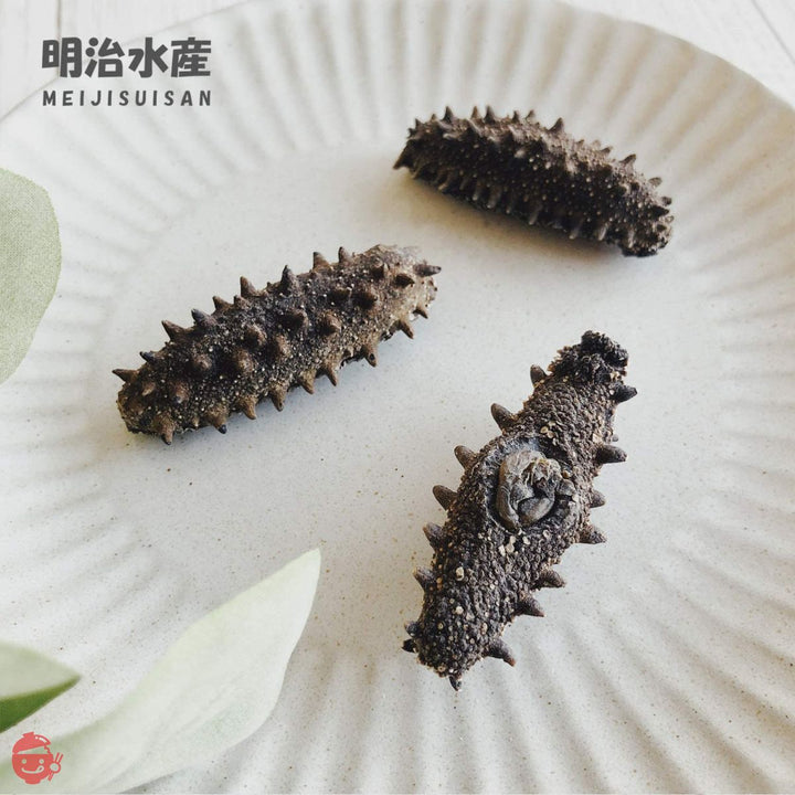 【青森産】 乾燥なまこ 天然 厳選A級品 100g 明治水産 SS (約35-50個/3g以下)の画像