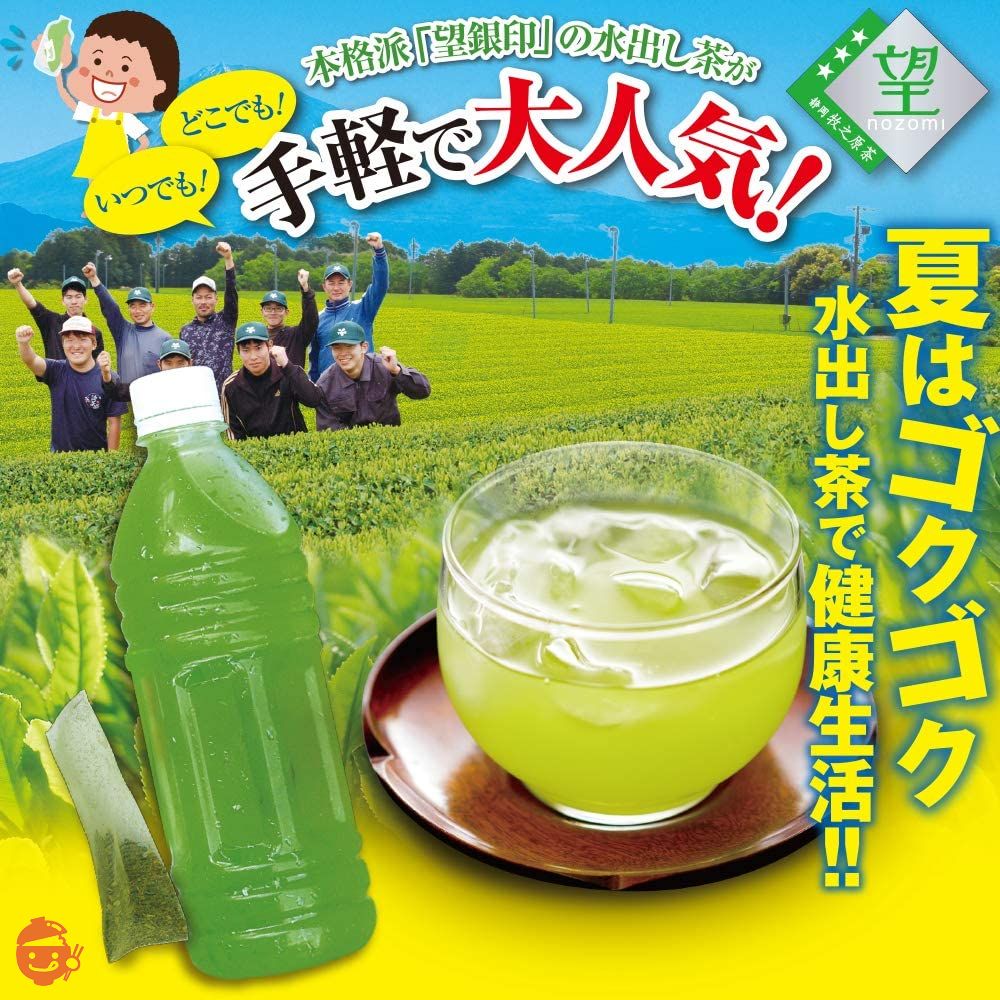 荒畑園 望 銀印 ペットボトル用 ティーパック 3.3g×150個 水出し 緑茶 大容量 ティーバッグの画像