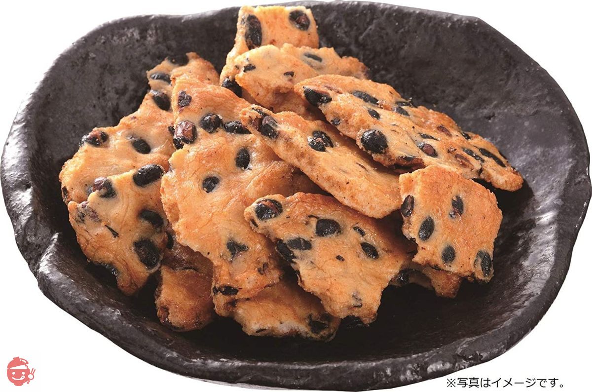 岩塚製菓 黒豆割りせん醤油味 45g×10袋 – Japacle