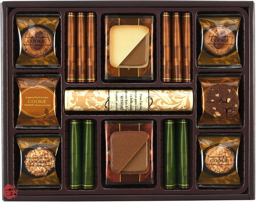 ギフト スイーツ お菓子 RUYSDAEL (ロイスダール) ロンジェ (R20) クッキー8種類42枚の画像