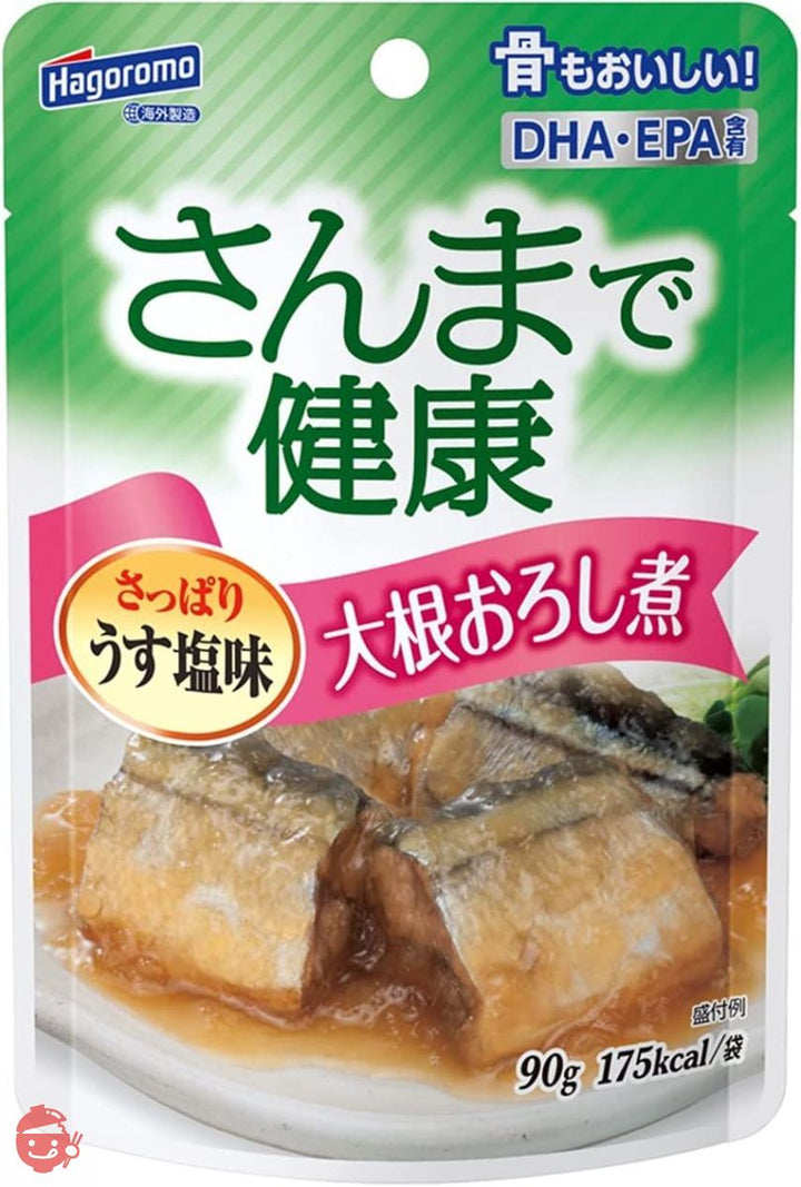 はごろも さんまで健康 大根おろし煮 (パウチ) 90g (1523)×12個の画像