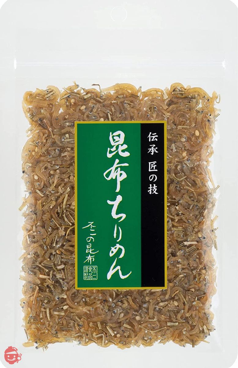 【不二の昆布】昆布ちりめん50g ご飯のお供 佃煮の画像