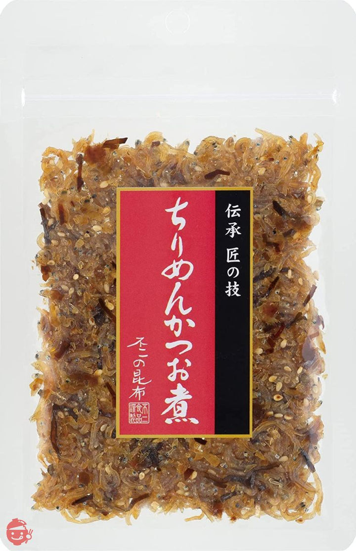 【不二の昆布】ちりめんかつお煮 50g ご飯のお供の画像