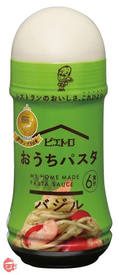 ピエトロ おうちパスタ バジル 180ml ×3個の画像