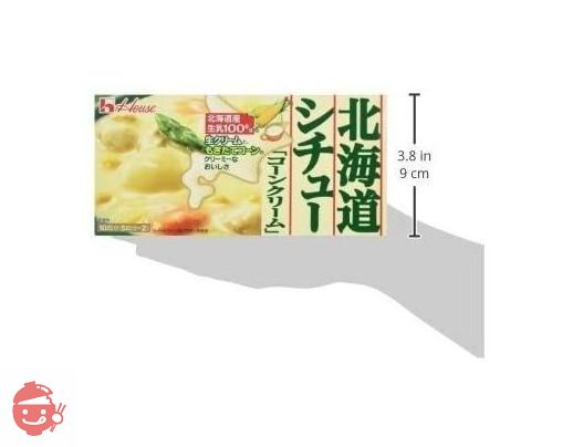 ハウス 北海道シチューコーンクリーム 180g×3個の画像