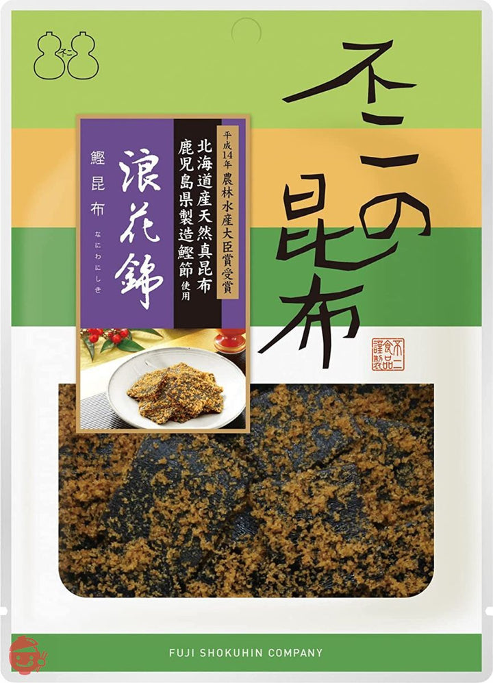 【不二の昆布】浪花錦（かつお昆布）80g ご飯のお供 佃煮 昆布 おにぎり お弁当 朝食 不二食品の画像