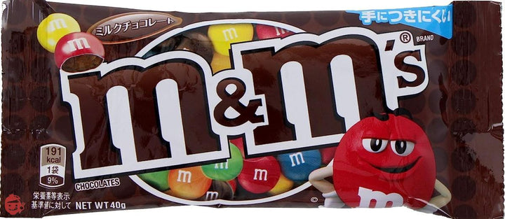 マースジャパン M&M'S ミルクチョコレートシングル 40g×12袋の画像