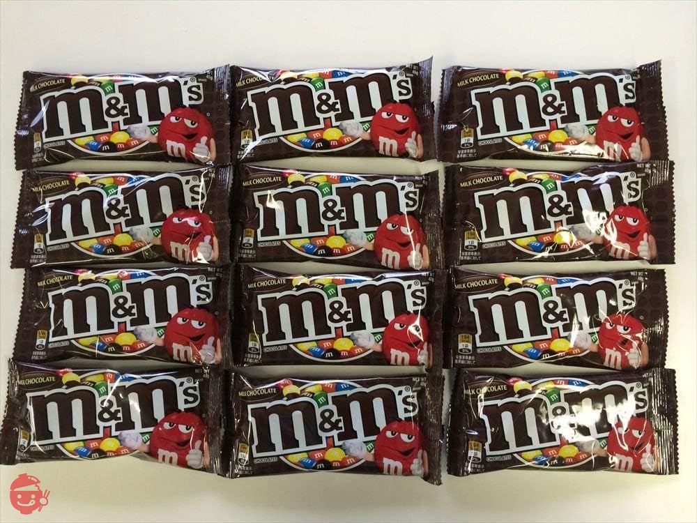 マースジャパン M&M'S ミルクチョコレートシングル 40g×12袋の画像