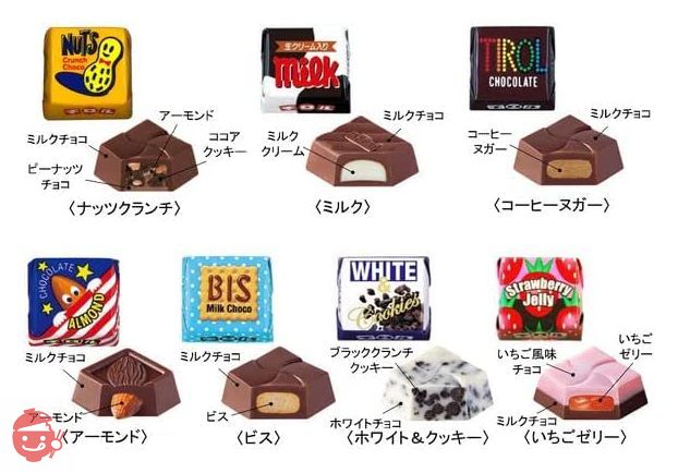 ハロウィン チロルチョコ 13種94個セット ギフトボックス（ハロウィン限定6種＋7種）キラキラ輝く個包装 ハロウィンチロル バラエティ ハロウィーン 大容量 チロル 詰め合わせ アソート プチギフト・プレゼントに最適！の画像