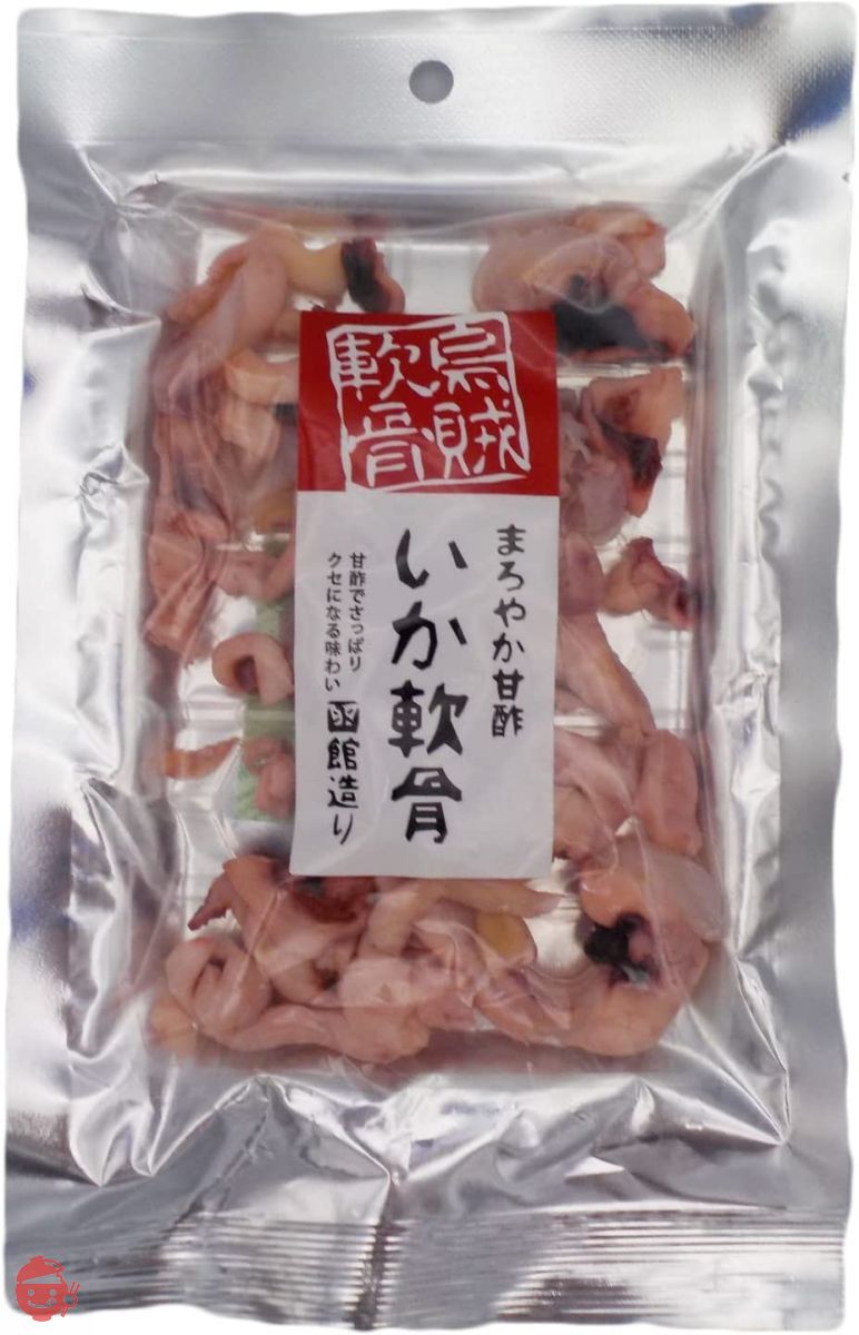 味蔵 【まろやか甘酢 いか軟骨63g×3袋】[函館造り]やわらかコリコリ食感のいか軟骨　優しいまろやか甘酢味／鮮度太鼓判の画像