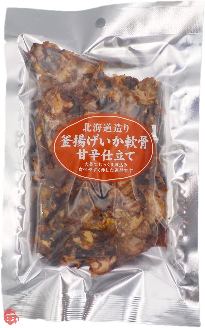 味蔵 【釜揚げいか軟骨 甘辛仕立て65g×3袋】[函館造り]国産の真いか　大釜じっくり煮込み　甘辛醤油味／鮮度太鼓判の画像