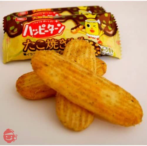 亀田製菓 【大阪限定】ハッピーターンたこ焼きソース風味　２０枚の画像