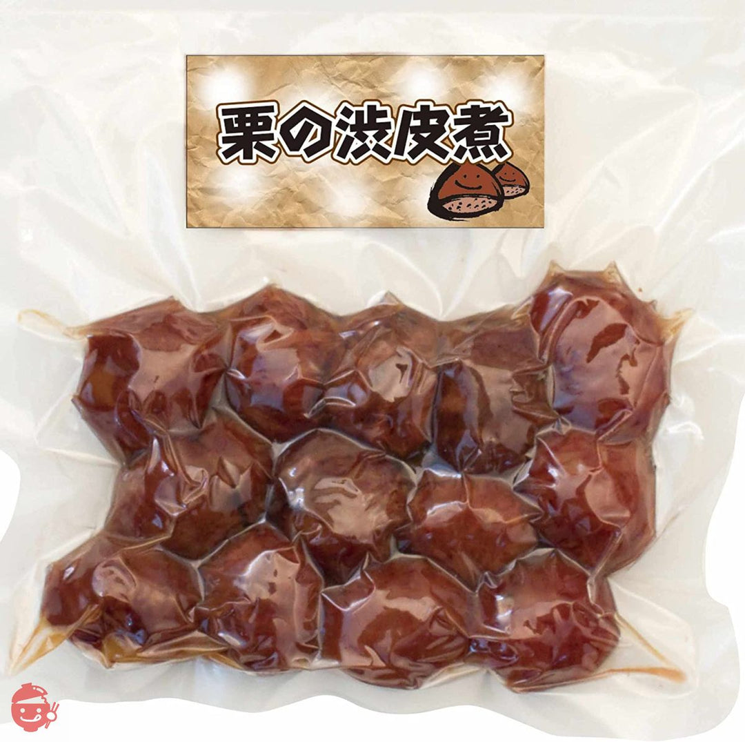 韓国産 栗の渋皮煮 200グラム×5袋 和栗 渋皮付き 甘露煮 和菓子 おやつ お茶請け マロングラッセ お土産 単品 おせち (5袋)の画像