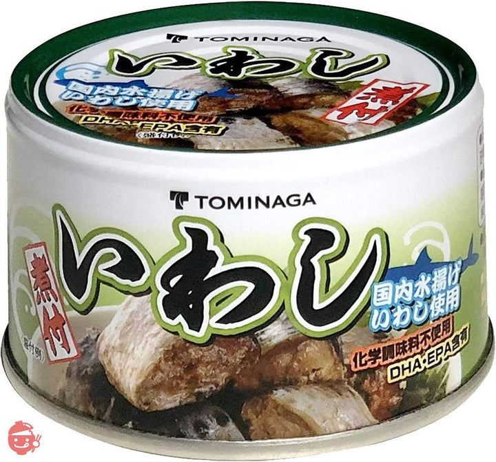 富永 いわし 煮つけ 缶詰 140g ×6個 [ 国内加工 化学調味料不使用 DHA EPA 含有]の画像