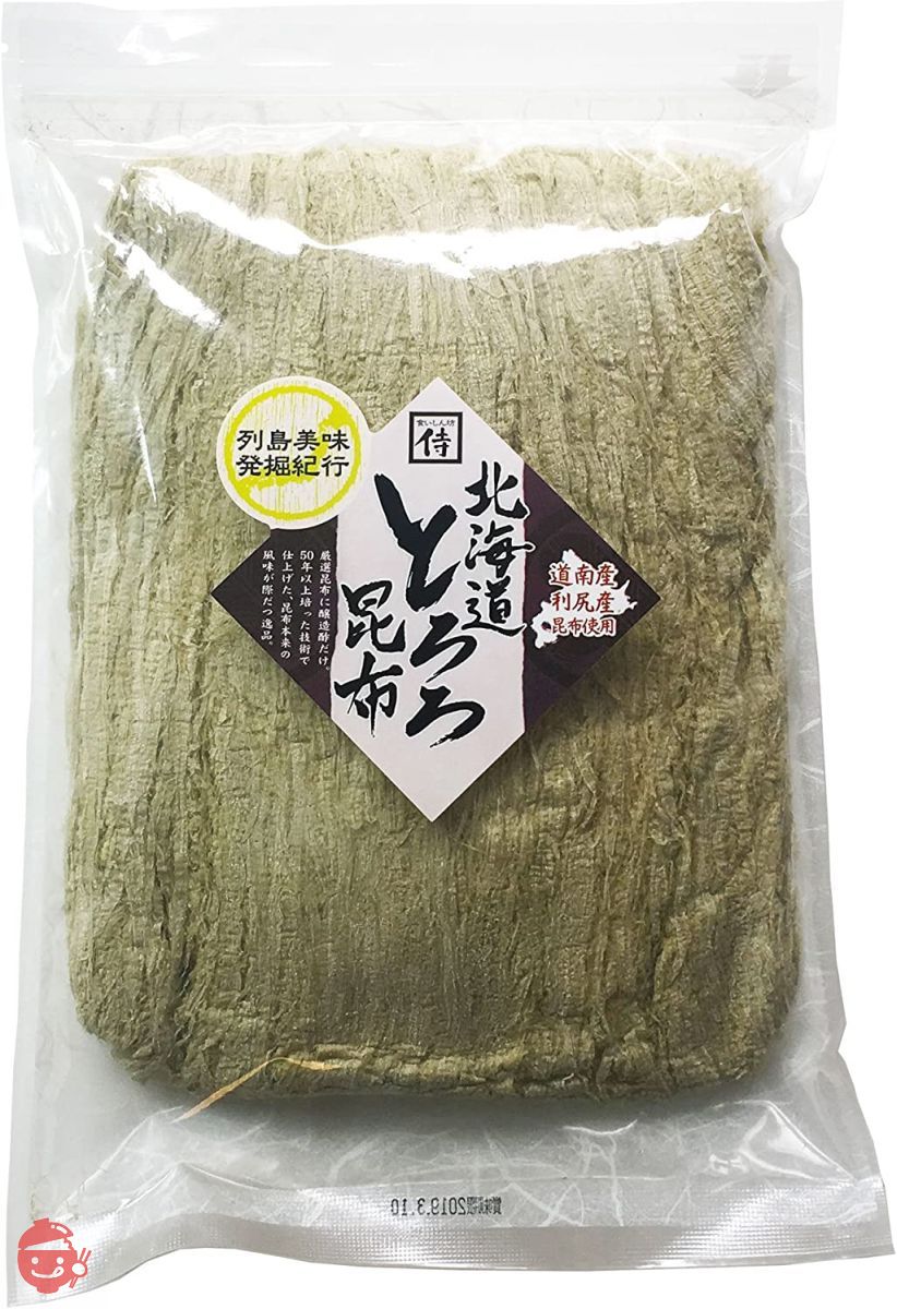 食いしん坊侍 北海道とろろ昆布 徳用150g (無添加)の画像