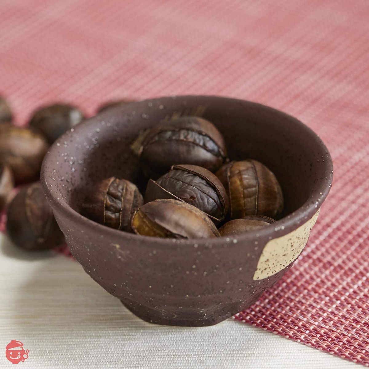 栗酢 Kuriyama Shoji smiling organic roasted chestnuts 210g (70gx3) x 5