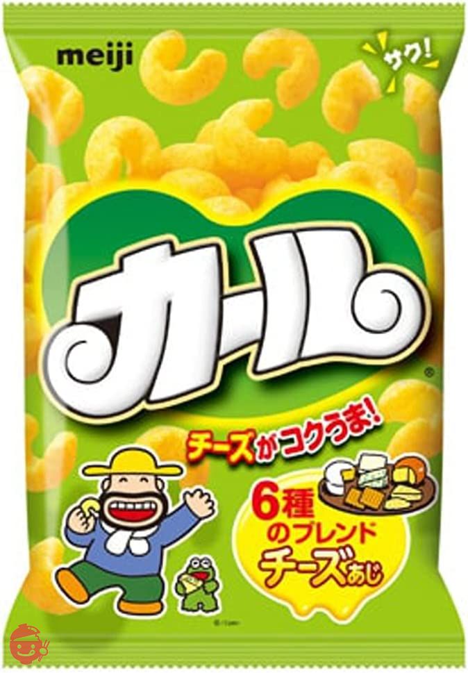 【ケース販売】明治 カール チーズあじ 64g×10袋の画像