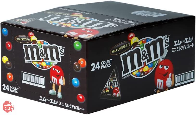 マースジャパン M&M'sミニミルクチョコレート 13.5g×24袋の画像