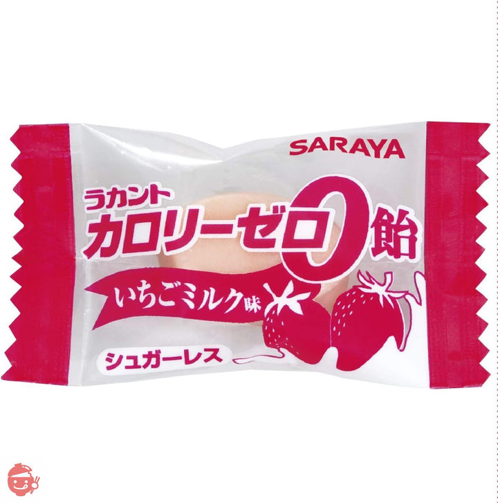 ラカント カロリーゼロ飴 いちごミルク 60g×5袋の画像