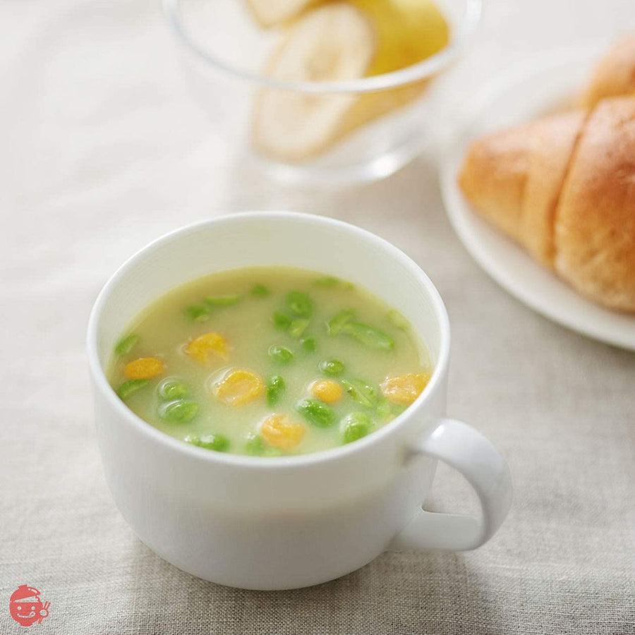 無印良品 食べるスープ 枝豆とコーンの豆乳ポタージュ 4食 82598643の画像
