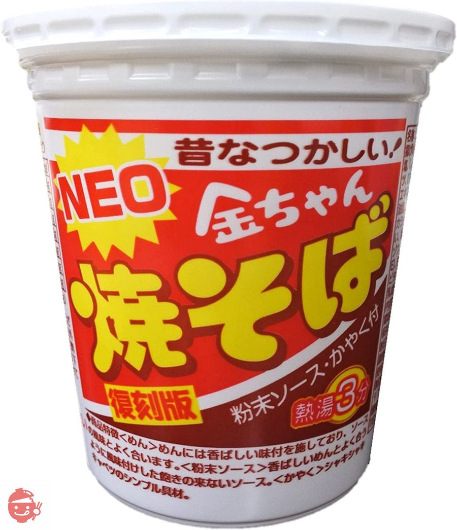 徳島製粉 NEO金ちゃん焼そば復刻版 84g×12個の画像