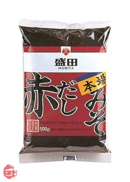 盛田 本場赤だしみそ 500g×2袋の画像