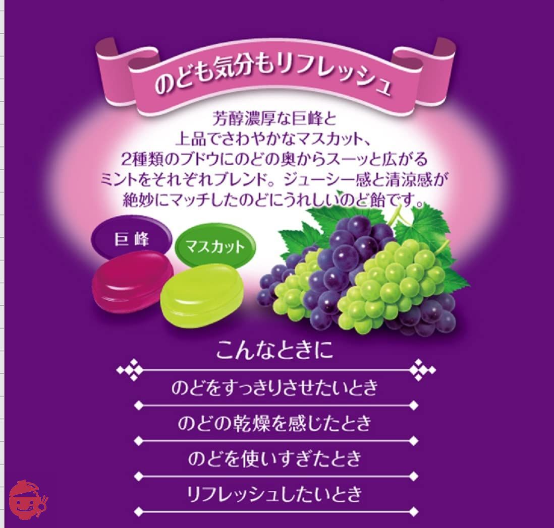 Taisho Pharmaceutical Vicks throat candy 2 types of grape