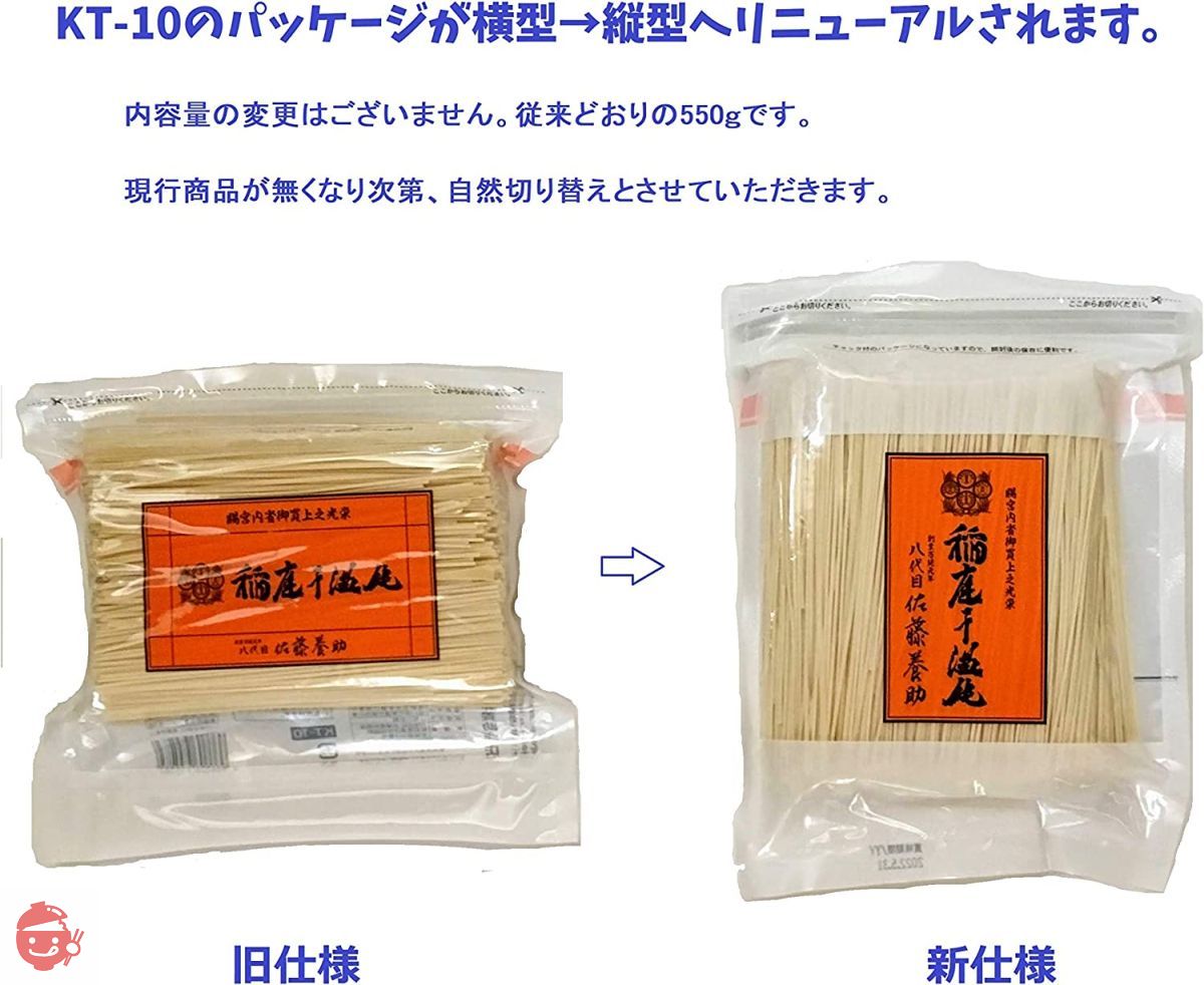 Hachidaime Sato Yosuke Inaniwa Dried Udon Cut Off 550g KT-10