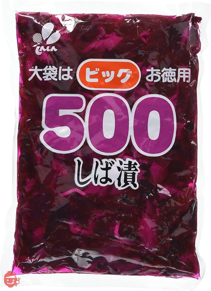 新進 ビッグ500 しば漬 500gの画像