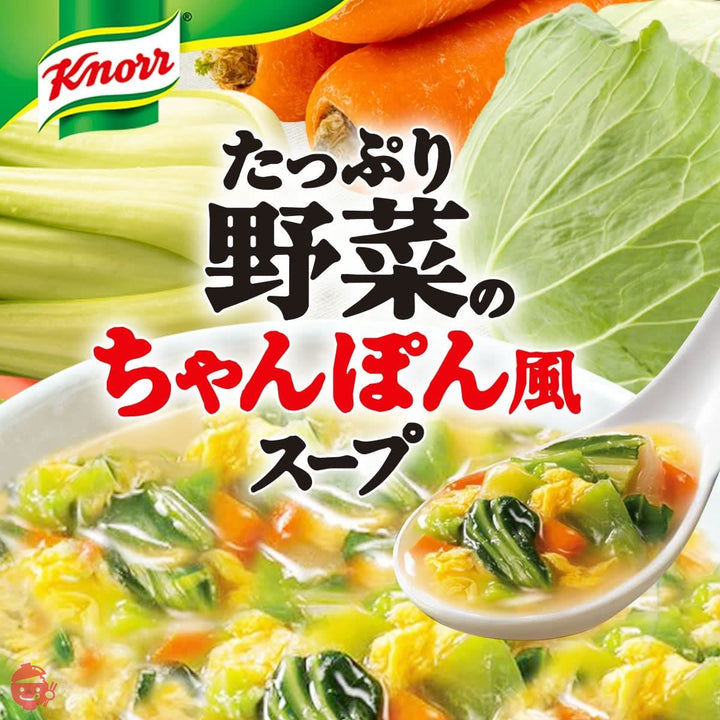 クノール たっぷり野菜のちゃんぽん風スープ 4P×4個の画像