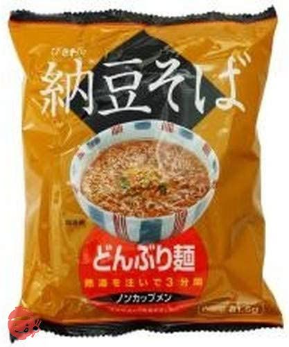 トーエー食品 どんぶり麺・納豆そば 81.5g×4袋の画像