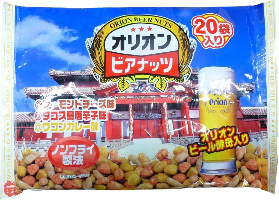 サン食品 ジャンボオリオンビアナッツ　(16g×20袋) 28044×4袋の画像